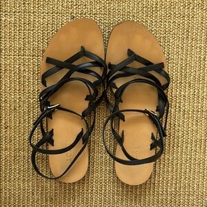 J Crew Strappy Sandals, size 7